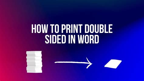 how to print double sided on word and explore the impact of digital printing on traditional publishing