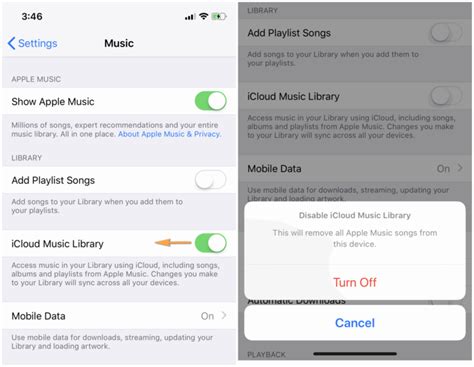 how to turn icloud music library off and the potential impact of cloud storage on personal privacy